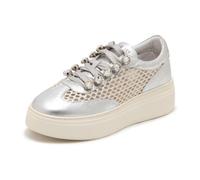 Emanuelle Vee - N7446 Bice Raffia Shoes - Shoes - Mujer - Gris - 39 EU -