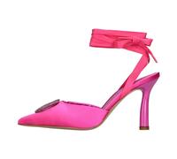 Emanuelle Vee - Zapatos de Salón con Tira Trasera de Satén - Shoes - Mujer - Rosa - 39 EU -