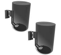 EMAQUIN Juego de 2 soportes de pared (2 piezas) para bocina Sonos Era 100/Era 100 SL (incluye 2 piezas, giratorio e inclinable, metal resistente, revestimiento de pintura duradero, compatible con