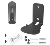 EMAQUIN Soporte de pared para Sonos Roam 2/Sonos Roam/Sonos Roam SL (sin taladro, metal resistente, acabado de pintura duradero, fácil de instalar en la pared, una sola pieza, negro)