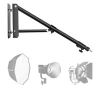 EMART 180cm Soporte de Iluminación de Pared con Brazo Colgante de Tres Angulos Giratorio 180° para Estudio Fotográfico, Flash, Anillo de Luz y Más