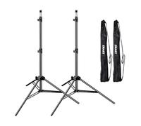 EMART 2 Pack 210cm Soporte de Luz, Tripode para Iluminación de Ligero Aluminio, Light Stand con Bolsa de Transporte Portátil para Foto, Video, Estudio