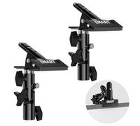 EMART 2 Pinzas de Soporte de Metal Resistente para Reflector