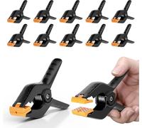 EMART Abrazaderas de Resorte 10Pcs Nylon 11,4cm Pinzas de Resorte