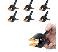 EMART Abrazaderas de Resorte 6Pcs Nylon 11,4cm Pinzas de Resorte
