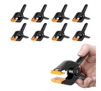 EMART Abrazaderas de Resorte 8Pcs Nylon 11,4cm Pinzas de Resorte