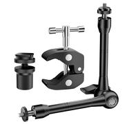 EMART Brazo Mágico de 11 Pulgadas con Super Abrazadera de Tenaza, Soporte de Mesa Ajustable con Rosca de 1/4" para Fotografía, Cámara DSLR, Gopro, Luz Led