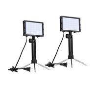 Emart - Kit de iluminación de 60 luces LED para fotografía portátil con filtros de color, 2 juegos