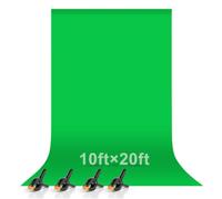 EMART Pantalla Verde 3 x 6 m Fondo Verde Poliéster Cromática Plegable