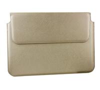 Emartbuy Oro PU Cuero Magnético Carcasa Wallet Case Cover Cubrir Folio Sleeve 13.3-14.1 Pulgadas Adecuado para Los Siguientes Dispositivos