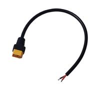 EMASDGEY Cable de conexión macho de 50 cm de longitud total de 18 AWG para dispositivos de potencia grandes y aviones de control remoto de panel solar