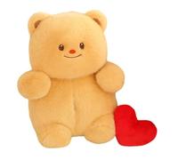 EMASDGEY Oso parlante de peluche suave para padres e hijos, corazón de amor, oso de peluche, muñecas de memoria para mensajes familiares, juguete de oso de peluche