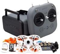 EMAX FPV Drone EZ Pilot Pro RTF Kit, Vista en Primera Persona Drone con Cámara 1200TVL E01, 25-100-200 VTX Conmutable, Mini Drone con Gafas y E8 Transmisor para Niños Adultos y Principiantes