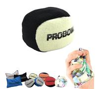 EMAX - Pelota de agarre para bolos - Pro Bowl Grip Sack - Moderna pelota de talco - Bolsa de agarre de microfibra - Rosing Bag - Absorbe la humedad (Grip Ball - Negro/Crema)