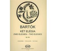 Emb (Editio Musica Budapest) Bartok Bela - 2 Elegies - Piano Clásica al Piano