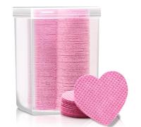 Embagol Toallitas de pegamento para extensiones de pestañas, 200 unidades, toallitas para uñas sin pelusas, tela no tejida, toallitas para quitar esmalte de uñas, suministros de extensión de pestañas