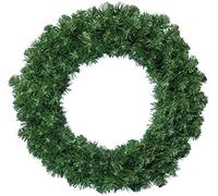 Embajador 50 cm imperial verde artificial plain navidad puerta wreath