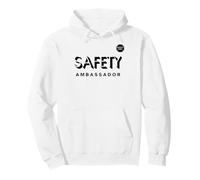 Embajador de Seguridad | La Seguridad es lo Primero | Regalo del día de la Seguridad Sudadera con Capucha