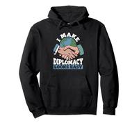 Embajador Relaciones - Política Diplomacia Embajador Sudadera con Capucha