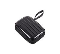 Embalaje Joyero Rectangular Creativo hojalata Caja de Almacenamiento Carteras para Mujer Carteras Grandes (Negro, Talla Única)
