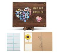 Embalaje para regalos de dinero, regalos de consagración juvenil, regalo de dinero, boda, regalo de dinero, confirmación, mapa del mundo, regalo de boda para novias o relleno de deseos (S2)