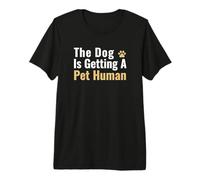 Embarazo de Perro Embarazada Dueño del Perro Nueva Mascota Camiseta Premium