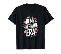 Embarazo En Mi Era Embarazada Madre Corazones Camiseta