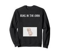 Embarazo Humor Bollos en el Horno Mamá Futura Diseño Sudadera