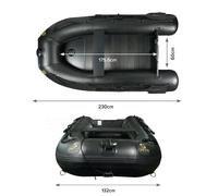 Embarcación neumática Carp Spirit Black Boat ALU 270 cm