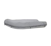EmbarcacióN Neumática Funda Protectora, Funda Barco 210d Paño de Oxford, Impermeable, a Prueba de Polvo, Guardapolvo Funda de Lancha, Bote de Goma Funda de Lancha Motora(Size:420 * 210 * 46cm)
