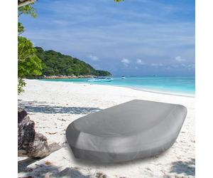 EmbarcacióN Neumática Funda Protectora | Funda De Lancha | Anti-UV Imperméable Anti-UV | Cubierta De Barco Fundas Avec Fermeture De Cordon | Convient À La Coque En V, Tri-Hull