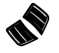 Embellecedor ABS Salida Aire Parachoques Delantero Rejilla Ventilación Lateral Marco Admisión Guardabarros para Subaru para Impreza WRX STI 2009-2014(Gloss Black)