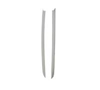 Embellecedor Acero Inoxidable Alerón Techo Laterales Ventanas Delanteras Traseras Estilismo para Toyota para Land Cruiser 250 para Prado LC250 2024(Frente)