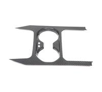 Embellecedor Adhesivo De Fibra Carbono Auténtica Para El Marco Del Portavasos La Consola Central Para Serie 5 G60 2024 Molduras interiores de coche