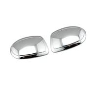 Embellecedor Adhesivo Para La Cubierta Del Espejo Retrovisor Lateral Del Coche Para Cadillac Para Escalade EXT 2002 2003 2004 2005 2006(Plata)