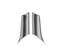 Embellecedor Adhesivo Para Reposabrazos De Puerta Interior Delantera Y Trasera De Coche, ABS, Para Tesla Model 3 Para Tesla Model Y 2018-2023 Pegatinas Interiores(2pcs front pair)