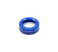 Embellecedor Anillo Decorativo Perilla Ajuste Volumen Automóvil Para Mercedes Para Benz Clase AB GLK GLA CLA GLE ML GL MB X156 W176 W246 C117 AMG(Blue)