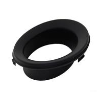 Embellecedor Antiniebla para delantero Negro 51117127941 para MINI Cooper 2005-2008 para izquierda Repuesto Plástico para niebla Parachoques(Right)