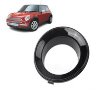 Embellecedor Antiniebla para delantero Negro 51117127941 para MINI Cooper 2005-2008 para izquierda Repuesto Plástico para niebla Parachoques(Left)