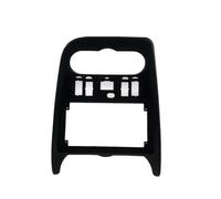 Embellecedor autorradio para Dacia para Logan 2008-2012 | 2 din Car Radio Fascia Marco Adaptador CD Panel Dash Trim Bisel(Black)