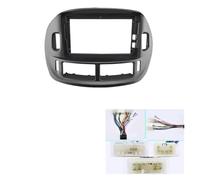 Embellecedor autorradio para Toyota para ESTIMA ACR30 2004 | Placa del panel tablero marco audio estéreo fascia de la radio coche(Frame WITH CABLE)