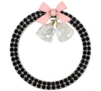Embellecedor Botón Encendido Coche Elegante Negro Embellecedor(Black) | Material para premium, strass duraderos, acabado elegante, a arañazos, negro clásico