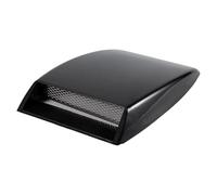 Embellecedor Capó Entrada Flujo Aire Scoop Capó Universal Coche Rejilla Decorativa Malla Rejilla Capó Cubierta Pegatina Estilo Exterior Moldura Capó(Black1)