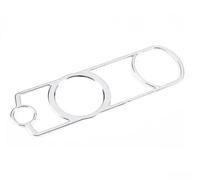 Embellecedor Central Compatible Con Jaguar Para XF 2008-2015 Consola Central Auto Panel Cambio Marchas Cubierta Botón Marco Decorativo Accesorios Adhesivos Embellecedores