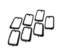 Embellecedor Cubierta Inserción Rejilla Negra Brillante Para Jeep Para Grand Cherokee 2017 2018 2019 2020 Rejillas Delanteras Coche