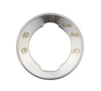 Embellecedor Cubierta Marco Cubierta De Interruptor De Ajuste De Luz Interior De Coche De Acero Inoxidable, Pegatina Embellecedora para VW para T-ROC 2018-2023, Accesorios Pegatinas Panel(Style 2)