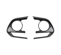 Embellecedor Cubierta Panel Botones Volante Coche, Pegatina Para Toyota Para RAV4, Para Corolla E210 2019 2020 2021 2022 RAV 4 XA50 Ribete Interior Automóvil(Mirada de fibra de carbono)