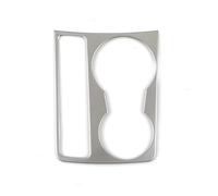 Embellecedor Cubierta Panel Cambio Para A4 Para B8 Para A5 2009 2010 2011 2012 2013 2014 2015 ABS Cromo Accesorios Coche Cubierta Interior Portavasos Agua