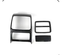Embellecedor Cubierta Panel Cambio Para A4 Para B9 2017-2021 Marco Decorativo Panel Ventilación Aire Acondicionado Trasero Coche Moldura Interior Color Fibra Carbono(Model B)