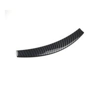 Embellecedor Cubierta Panel Cambio Para Tesla Para Model Para 3 Highland 2024 ABS Textura Fibra Carbono Piano Black Accesorios El Coche Cubierta Volante Tiras Embellecedoras(Carbon Fiber Texture)